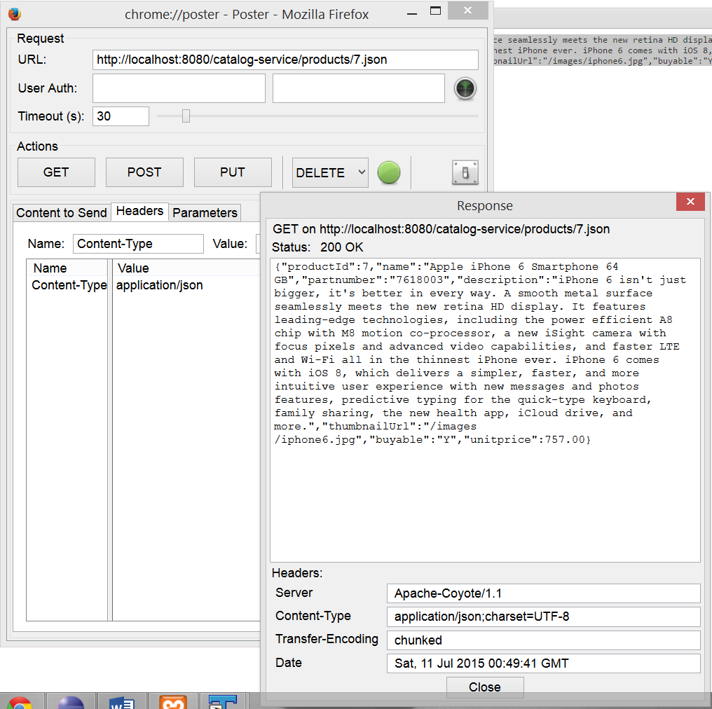 Poster plugin for Firefox in Action